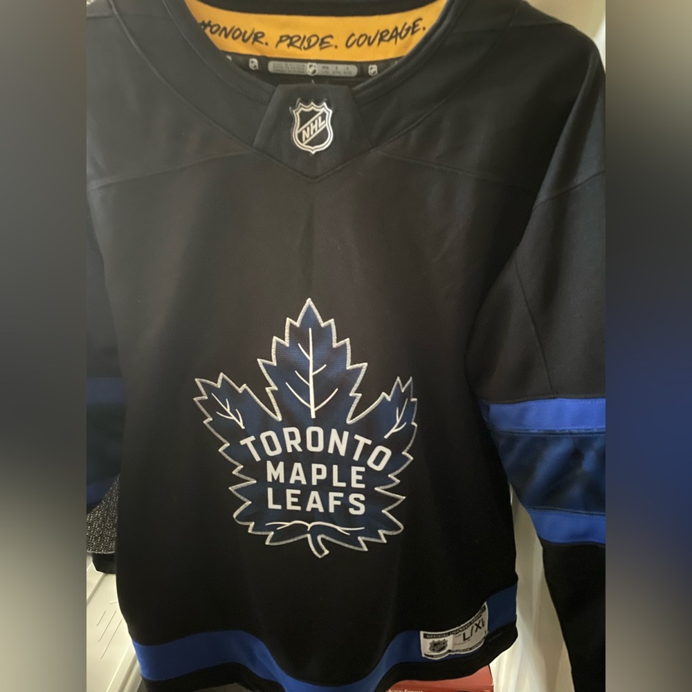 Youth L/XL Toronto Maple Leafs Drew House Reversible Blank Jersey